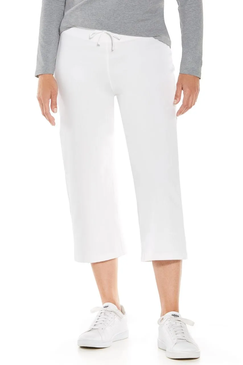 Women's Windley Beach Capris  |  White