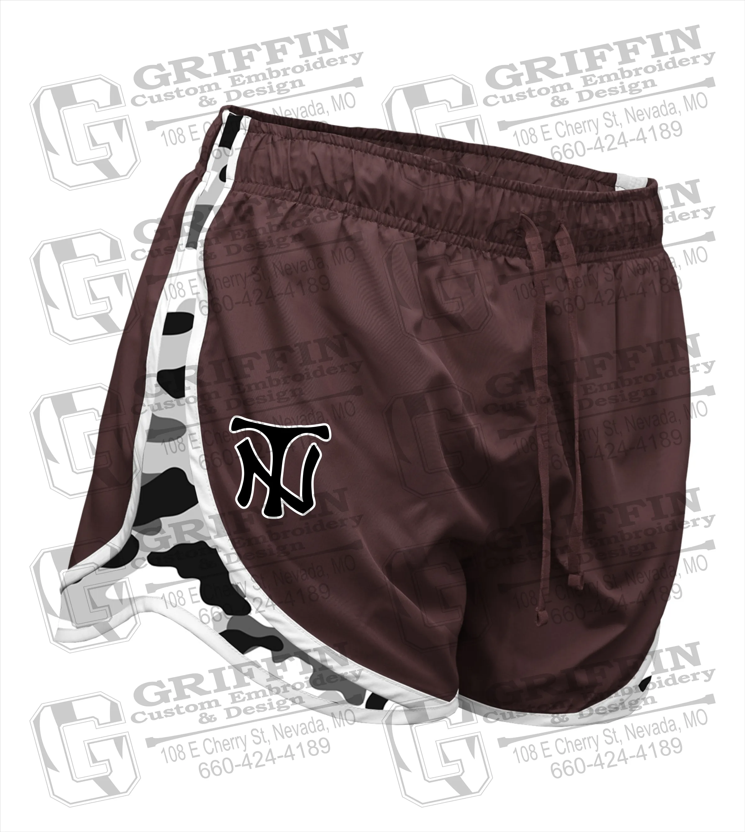 Womens/Girls Running Shorts - NT Logo