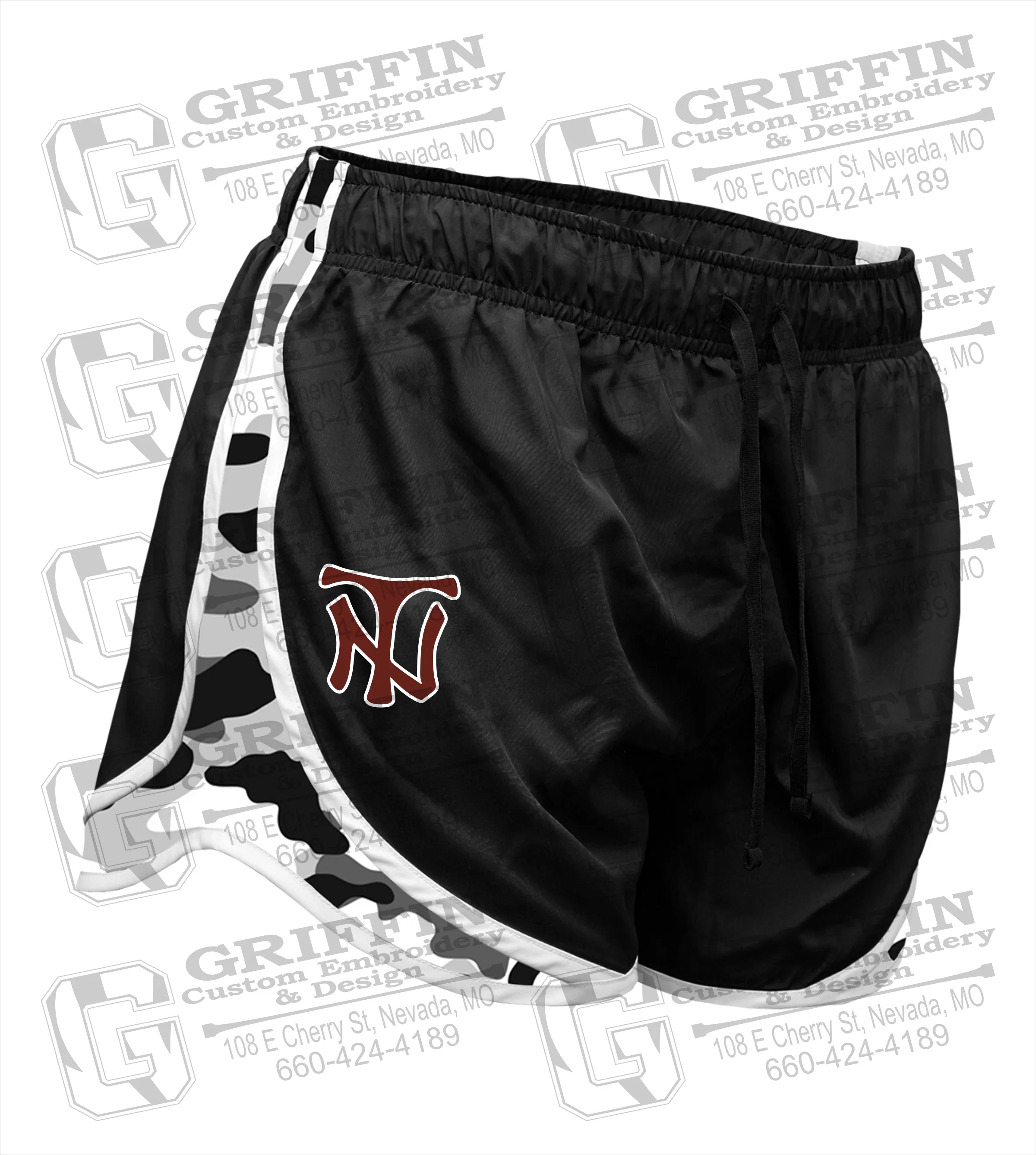 Womens/Girls Running Shorts - NT Logo