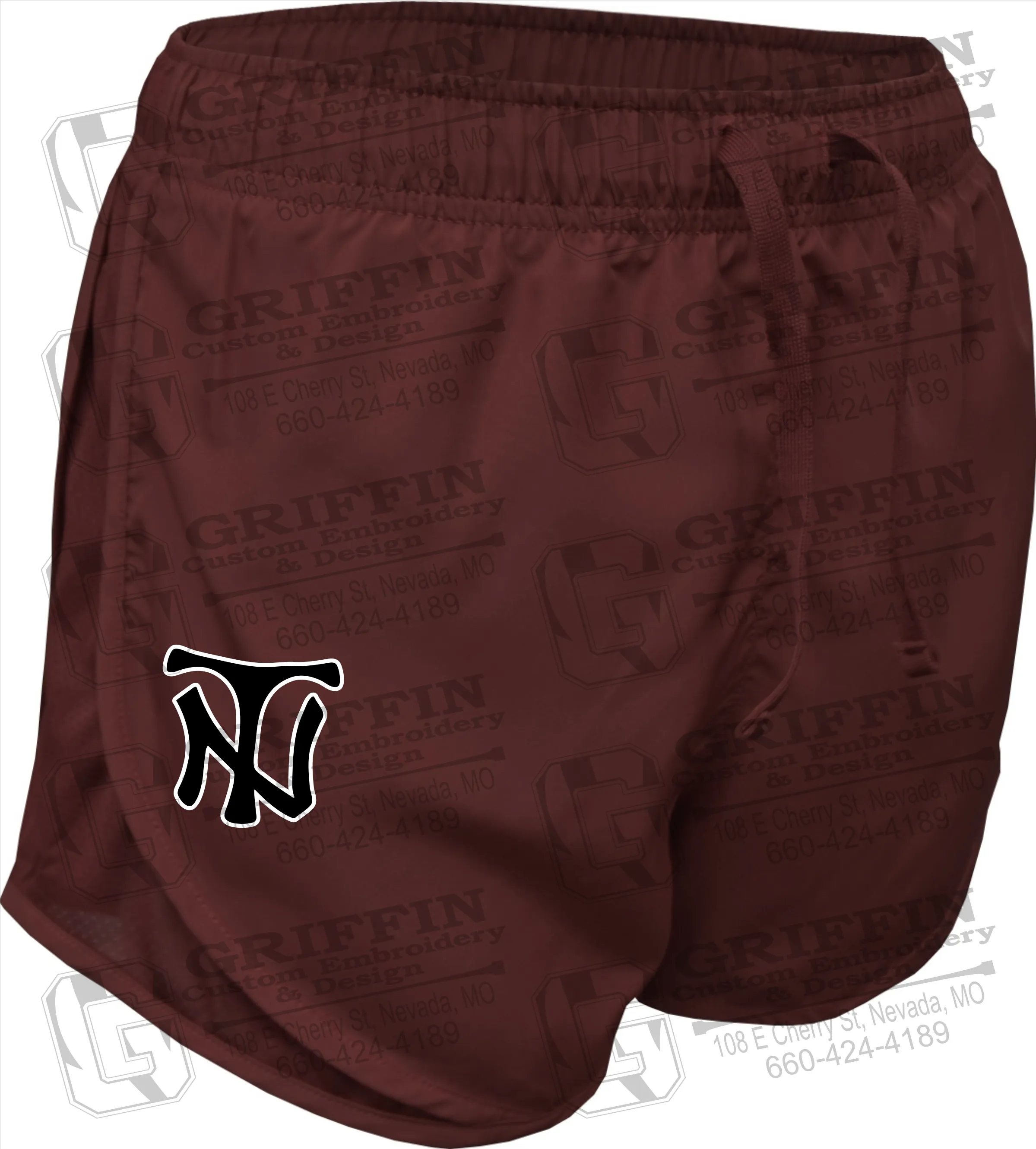 Womens/Girls Running Shorts - NT Logo